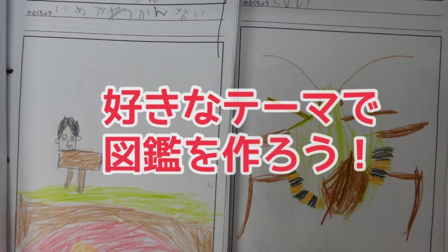 6歳~『好きなテーマで図鑑を作ろう!』