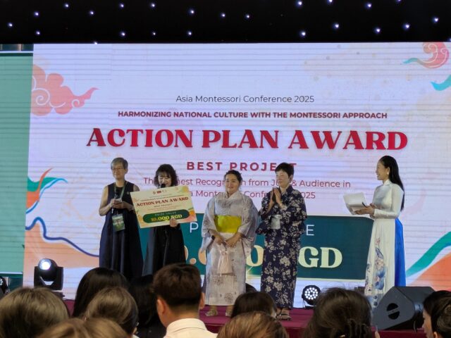 アジアモンテッソーリカンファレンス2025
アクションプラン優勝